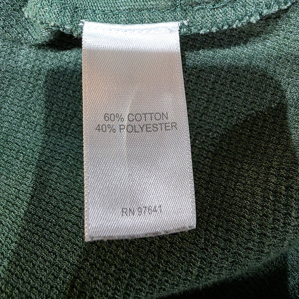 J. Jill Hunter Green Knit Pullover Tunic Women's XL Crewneck Casual Comfort - Picture 6 of 7
